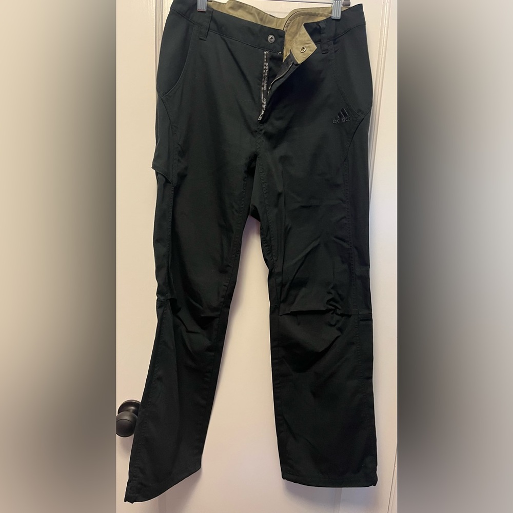 Adidas Outdoors Men’s Hiking Comfort Cargo Pants (Black)